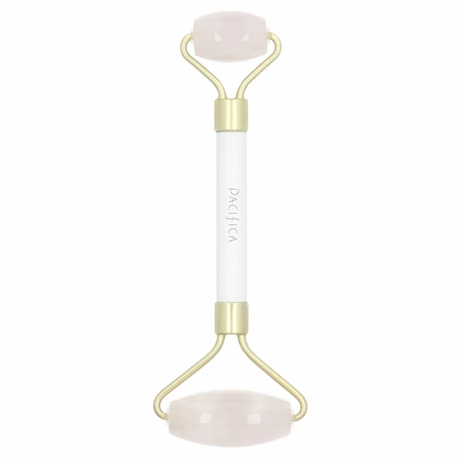 퍼시피카 크리스탈 완드 로즈 쿼츠 페이셜 롤러 롤러 1개 PAP-30310 - 쿠팡