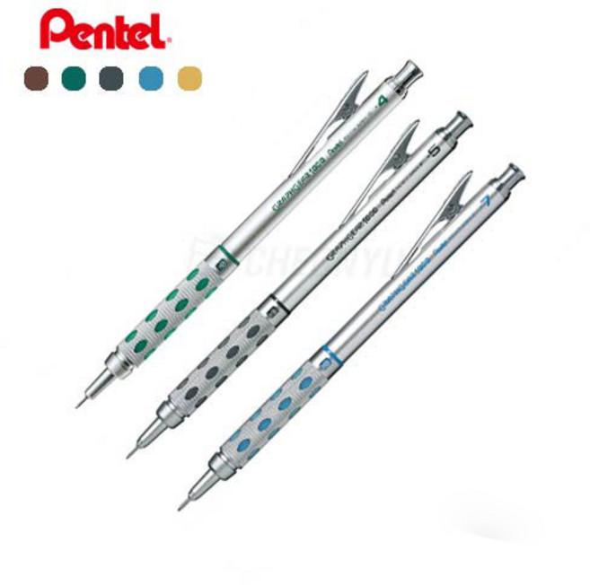 펜텔 PG 그래프기어 1000 샤프 학생 공시생 신학기선물, 0.5