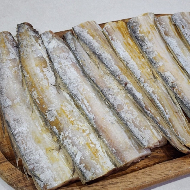 국내산 반건조 풀치 500그램 1키로 어린갈치 말린풀치 반건조생선 서해안, 1세트, 국내산 반건조 풀치 500g 7-9미내외