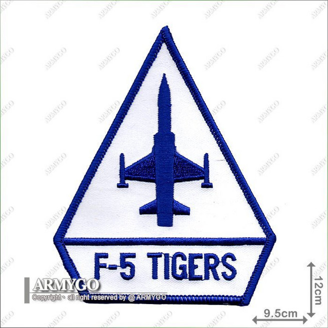 【ARMYGO】空軍F-5 機種章 軍事收藏 展現飛行部隊榮耀, 1個, 不車魔鬼氈