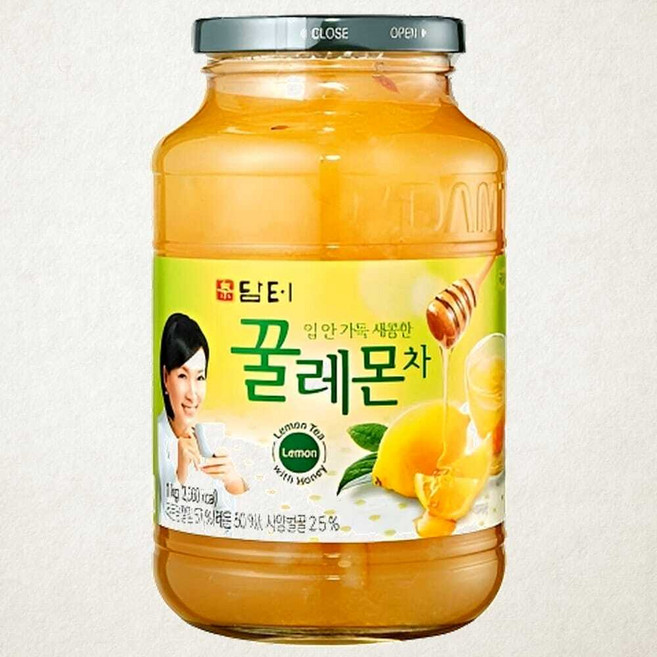 [담터] 꿀 레몬차 1KG, 1, 1