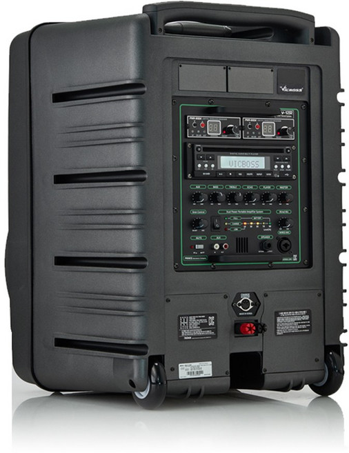 빅보스 PWA-VN1232 2채널 CD 600W 이동식앰프 충전용앰프, 벨트+벨트