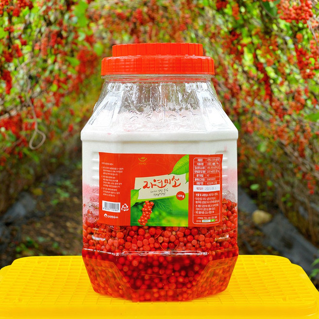 문경 생 오미자청 설탕혼합 당절임 10kg 2025년, 1개