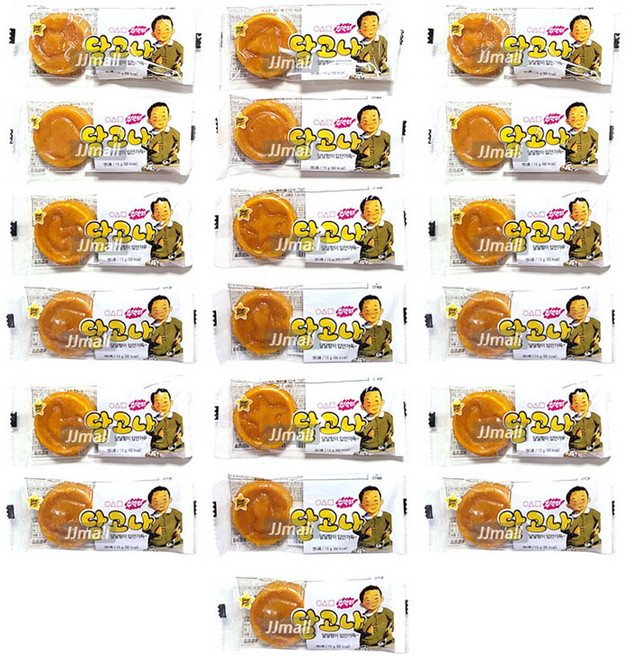 나는 달고나, 19개, 15g