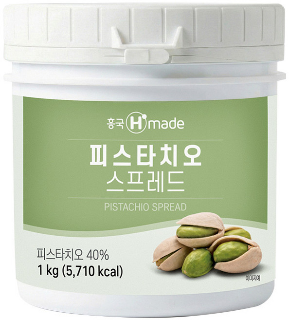 흥국 피스타치오 40% 스프레드 1kg, 1개