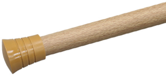 한국레일갤럭시 25mm 네오 커튼봉 커텐봉, 우드