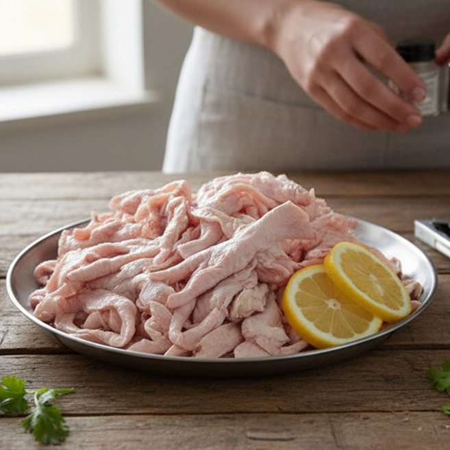 국내산 무뼈닭발 뼈없는닭발 200g, 1개