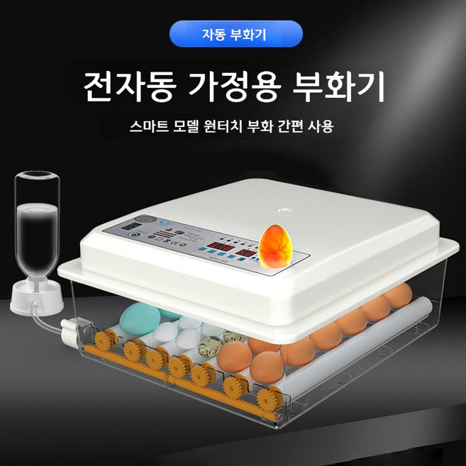 자동 스마트 부화기 닭 오리 거위 비둘기 앵무새, 폼 워터베드 시트 10장