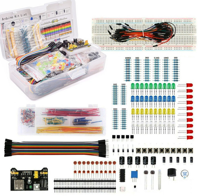 국내 브레드보드 아두이노 우노 R3 DIY 베이직키트 코팅 전기회로