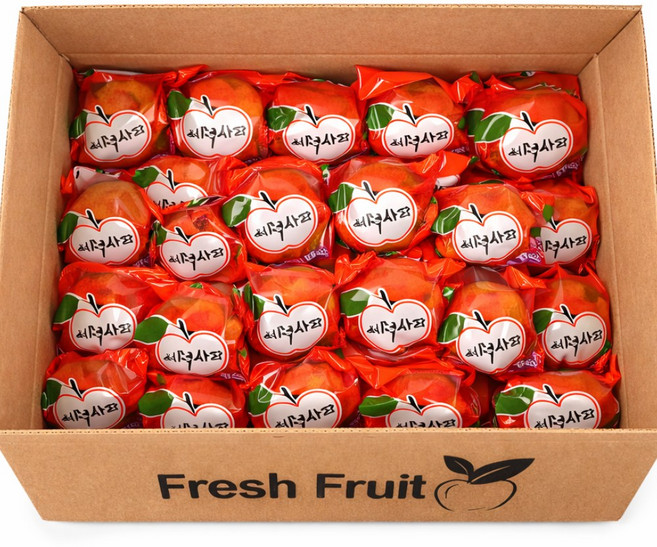 [푸른결] 편하게 껍질째먹는 고당도Brix 세척사과, 1개, 5kg