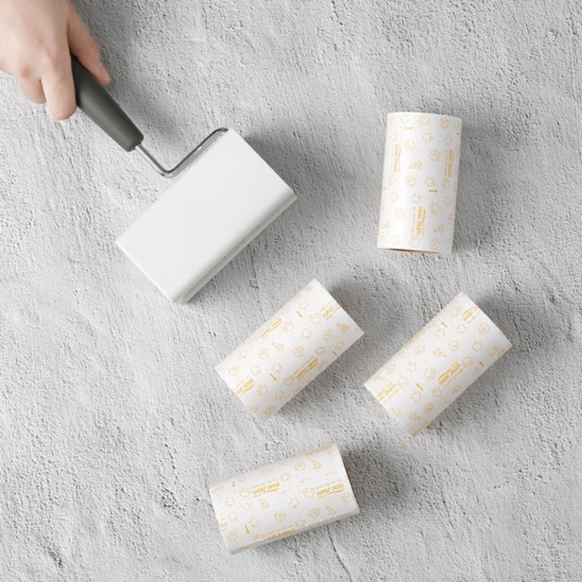 이지 컷팅 테이프 크리너 중+리필4P (10cm), 1개