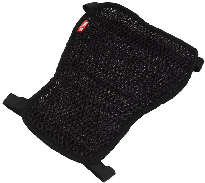 킹콩 슈퍼커브 여름 쿨시트 메쉬 통풍 시트 커버 호환, 2개, 블랙