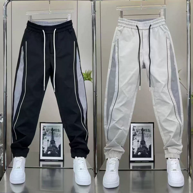 십전십미 봄여름 남성 캐주얼 바지 슬림 조거 밴딩 팬츠