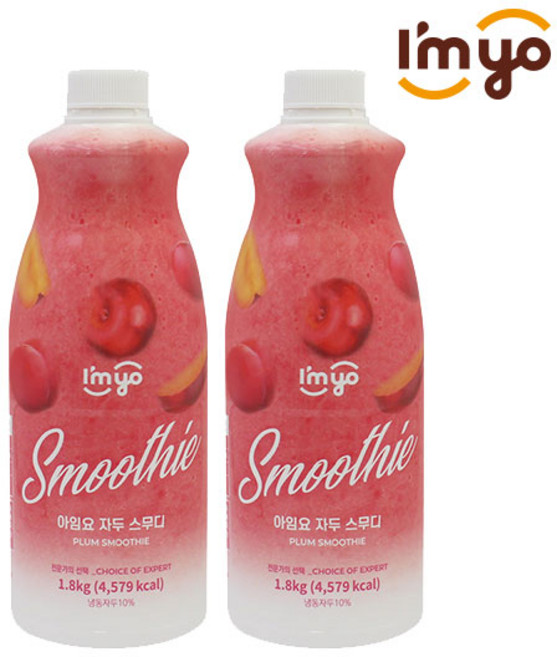 아임요 자두 스무디 1.8kg x2, 2개