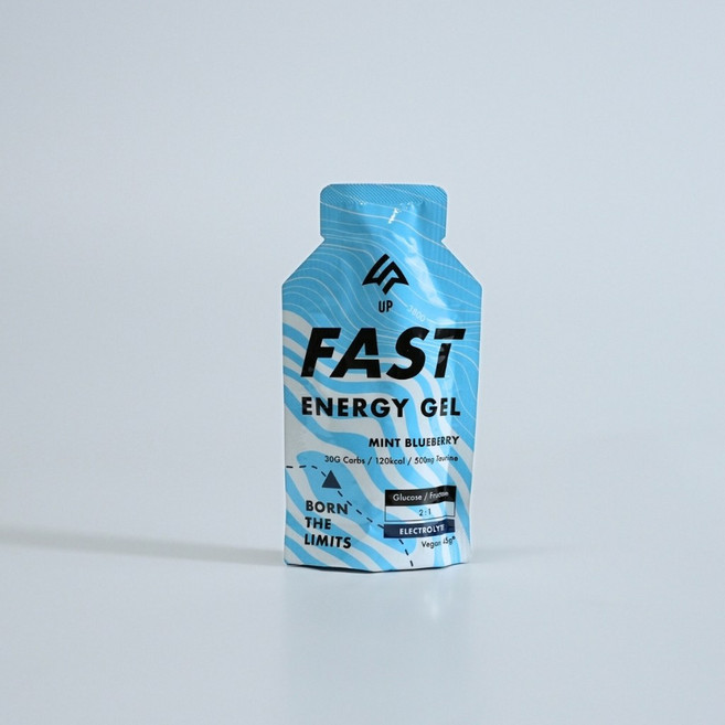 UP Sports FAST 能量果膠 沁涼藍莓風味 複合電解質, 1入