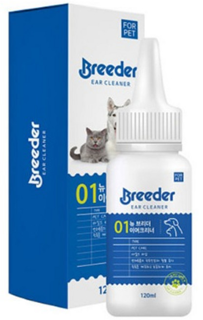 브리더 이어클리너, 120ml, 3개
