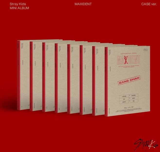 Stray Kids 迷你7輯《MAXIDENT》CASE ver. (版本隨機), 1CD