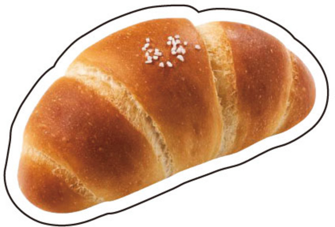 아크릴 베이커리샵 투명 스마트톡 핸드폰거치대, 21소금빵, 1개