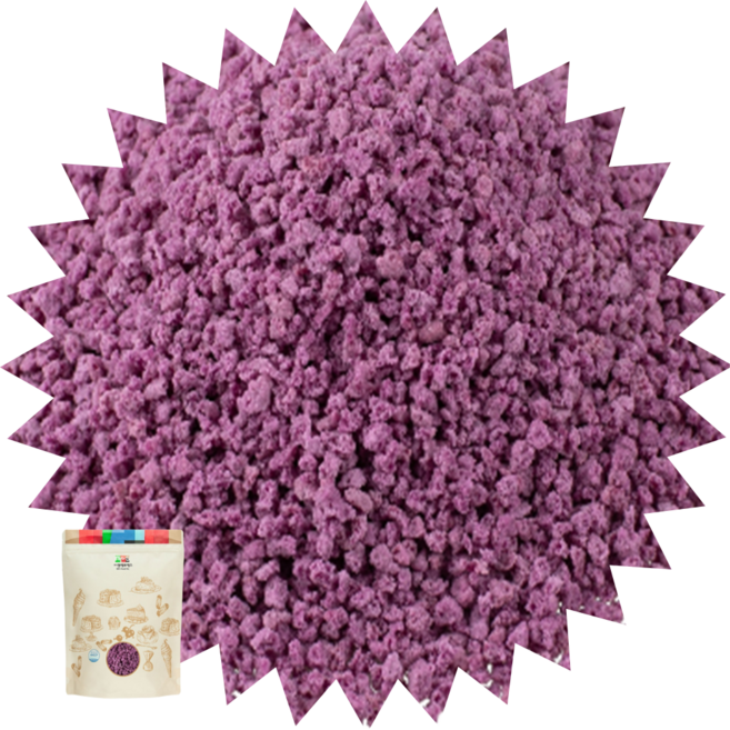 nfs 포도쿠키 크런치 베이커리 요거트 토핑 크럼블 분태, 1kg, 1개