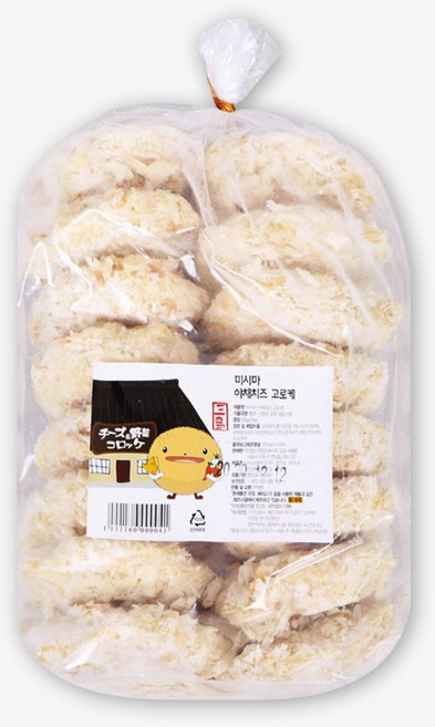 오지상구루메 야채 치즈고로케 960g(60g x 16EA) 크로켓 튀김, 960g, 1개