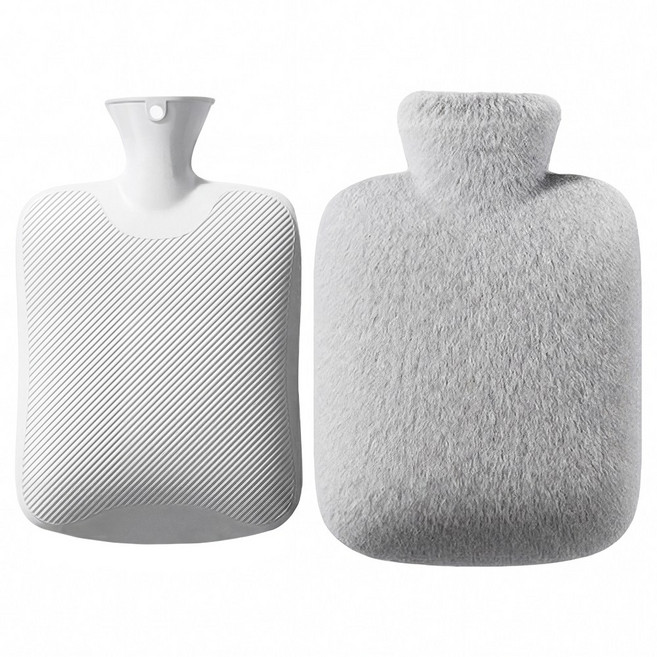 투데이리빙 2L 보온 물주머니 손난로 커버 포함 찜질 핫팩 온수 온수팩 대형 재사용 파우치, 1개