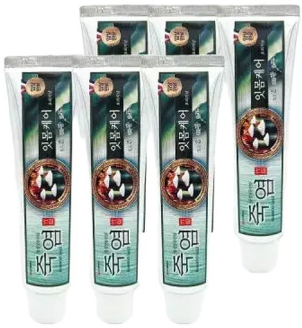 LG생활건강 은강고 죽염치약 100gX6개 / 잇몸질환, 100g, 6개