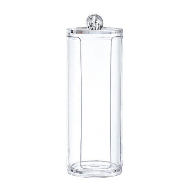 화장솜케이스 아크릴 원형 디스펜서 투명 수납정리, 상세페이지 참조, 1개, 상세페이지 참조