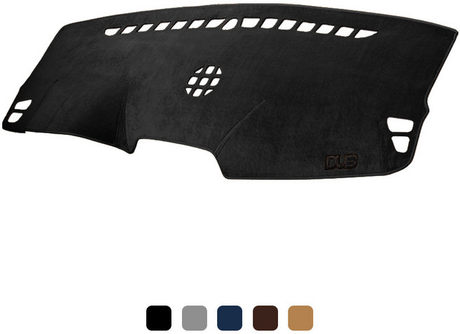 DUB 플라즈마 논슬립 벨벳 대쉬보드커버 전차종, 블랙