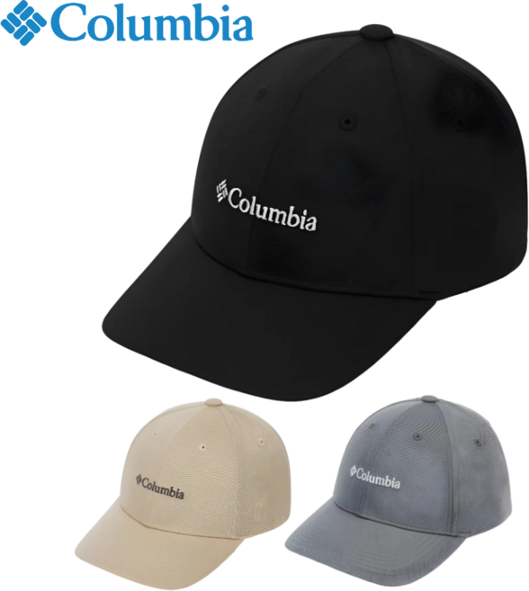 [백화점발송] 컬럼비아 남여공용 모자 등산 캠핑 러닝 낚시 여행 볼캡, 그레이