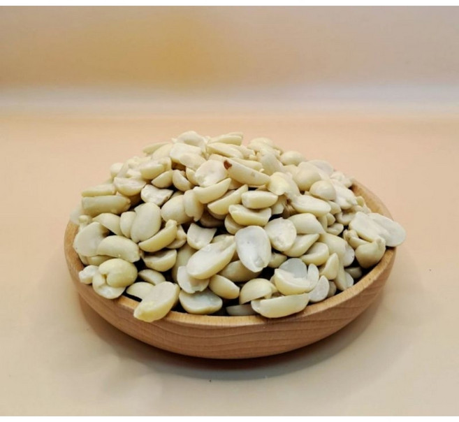 金協和 花生片(生)(脫膜生花生片)600g 大顆 養生食品, 1個