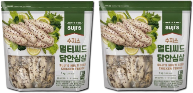 코스트코 수지스 멀티씨드 닭안심살, 1kg, 2개