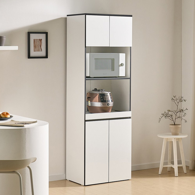 퍼니하우스 마몬 black 렌지대 600 1800 에어프라이어 밥솥 선반 비스포크 주방수납장, 단품