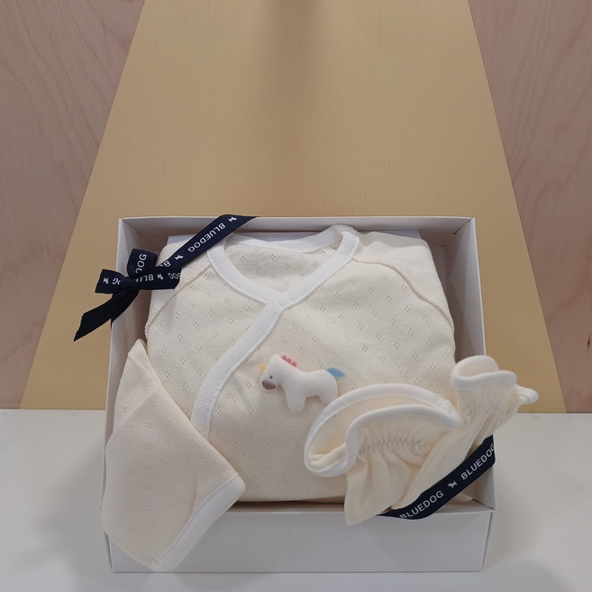 블루독베이비 YE)코지포니배내저고리.손싸개 선물세트(45A7000002+457000802) 2286360