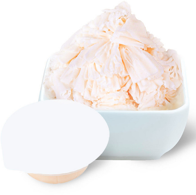 카페57 허니 밀크빙수 블럭(무지), 300g, 12개