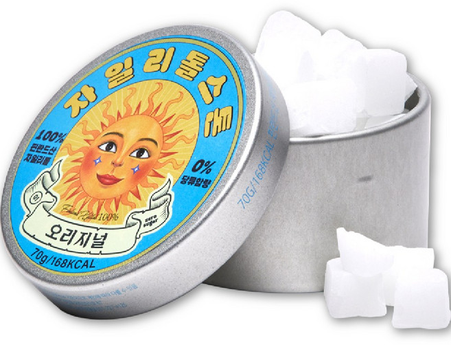 자일리톨스톤 사탕 오리지널, 70g, 1개