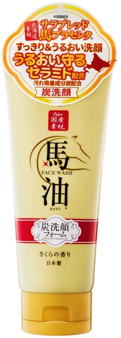 Rishan 마유 크림 숯 페이셜 클렌징 폼 (사쿠라 향)), 130g, 6개 - 쿠팡