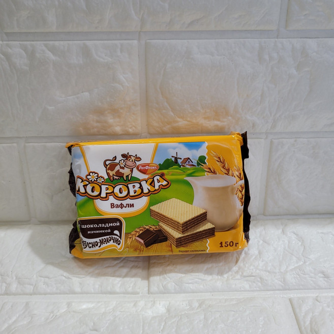 코로브카 베이크 밀크 테이스트 와퍼 코코아맛, 2개, 150g