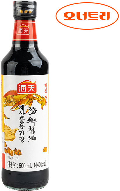 오너트리 해천 해산물 해선 간장 어간장, 1개, 500ml
