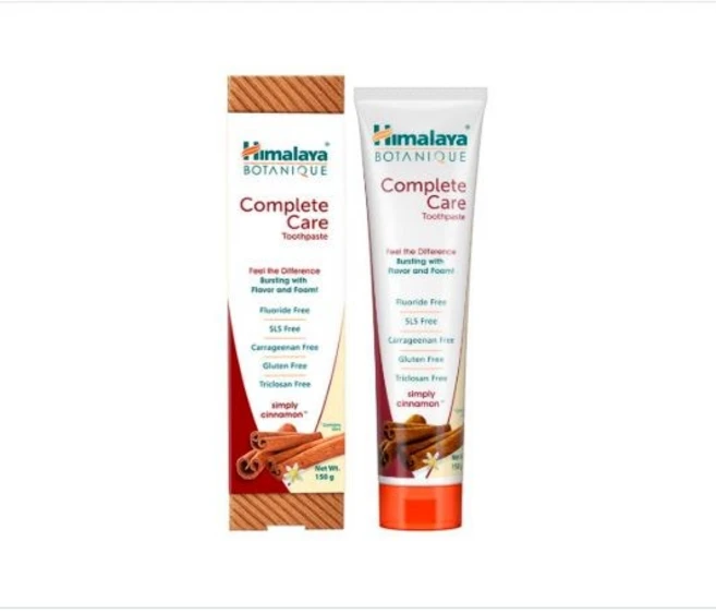 Himalaya Botanique Complete Care Toothpaste - Simply Cinnamon Bad Breath Treatment, 1개, 150g - 쿠팡