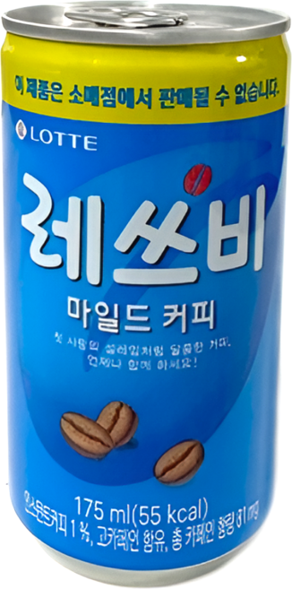 롯데칠성음료 레쓰비 마일드 175ml x 90개(업소용), 90개