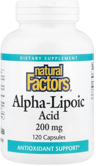 네츄럴펙터스 알파 리포산 200mg 캡슐 120정, NFS02099, 1개 - 쿠팡