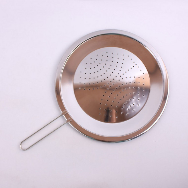 후라이팬뚜껑 스텐냄비뚜껑 기름방지망 30cm 조리도구 후라이팬덮개 프라이팬 멀티뚜껑 주방도구, 1개