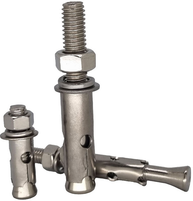 스텐 세트앙카 콘크리트 볼트 201 삼부 3/8x70, 1개