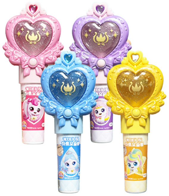 프린세스 캐치티니핑 하트요술봉 4종세트, 1세트, 하츄핑+사뿐핑+뽀니핑+아름핑
