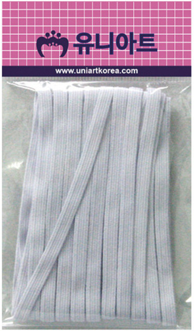 유니아트 1000 6골밴드 흰색, 1개