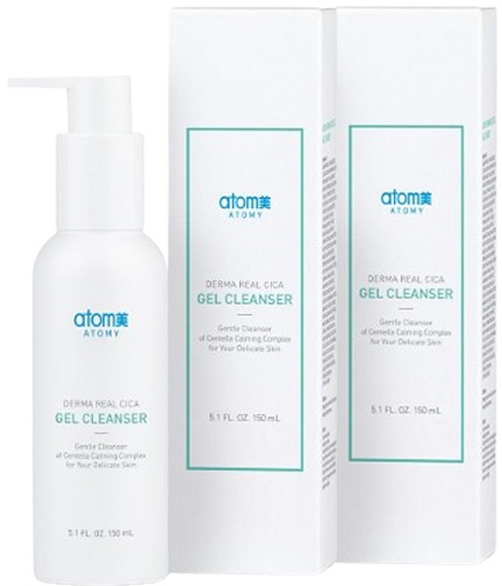 애터미 더마 리얼 시카 젤클렌저 저자극 클렌징 150ml 2개