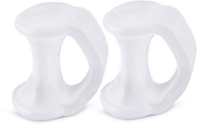 블룸써니 새끼발가락 보호 쿠션링 투명, 2개