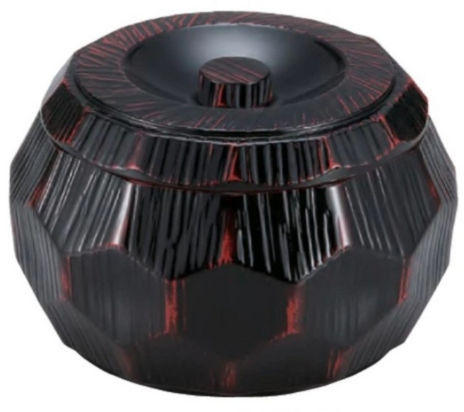 와카이즈미 니시키카메 칠기 히츠마부시 장어 밥솥 브라운, 1개