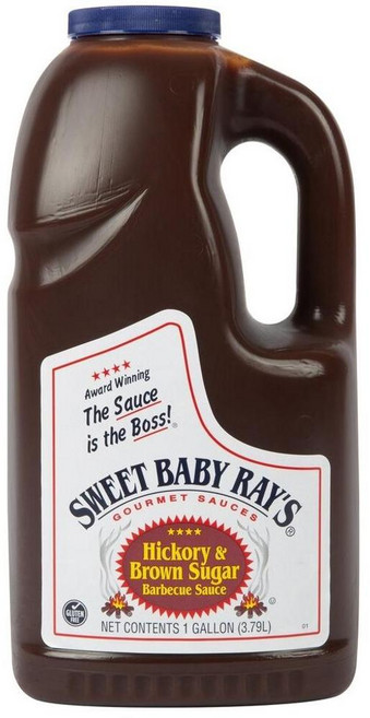 히커리 브라운 슈가 바베큐 소스, 2개, 3.79L