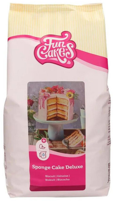 FunCakes 펀케이크 믹스 포 스펀지 케이크 디럭스, 1개, 4kg